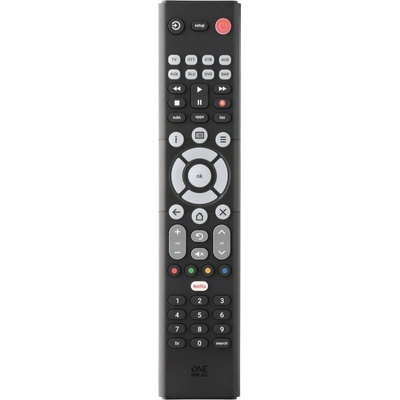 One For All Дистанционно One For All ESSENCE 8 URC1282, универсално, функция за обучение, брой бутони 56, 2х AAA, черно (URC1282)