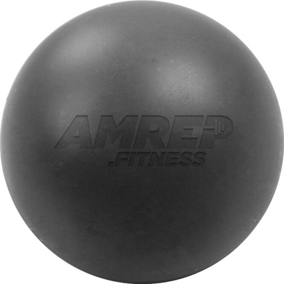 AMREP FITNESS Masážna loptička 64 mm čierna
