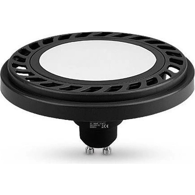 Brilagi LED Žiarovka ECOLINE SOFT AR111 GU10/9W/230V 3000K 120° čierna Brilagi BG1315