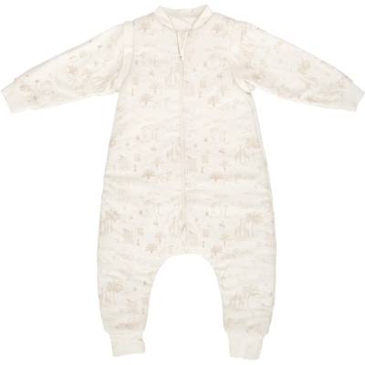 Bimbidreams Бебешки спален чувал с крачета Bimbidreams - Noe, 85 cm, Tog 2.5, White/Linen (8435629206762)