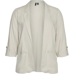 Vero moda curve Сако Vero moda curve Jesmilo 3/4 blazer - Beige (Silver Lining)