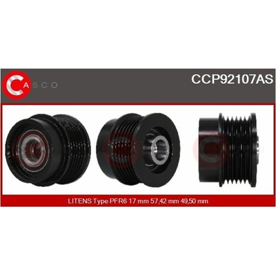 Řemenice, generátor CASCO CCP92107AS