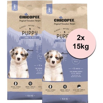 Chicopee Classic Nature Puppy Lamb & Rice 2 x 15 kg