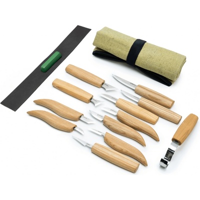 BeaverCraft řezbářská sada Wood Carving Set of 12 Knives