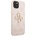 GUESS Гръб Guess за iPhone 13, PU, 4G Metal Logo Case, Розов (3666339024840)