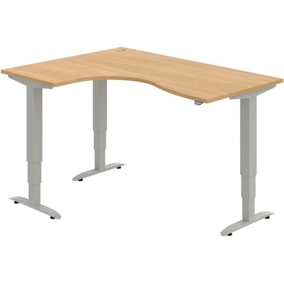 OFFICE PRO s.r.o. HOBIS trigon elektr.staviteľný stôl stand.ovlad. - MST 3 2005 P, dub