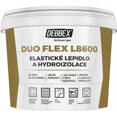 Debbex DUO FLEX L8600 elastické lepidlo a hyroizolace 5 kg