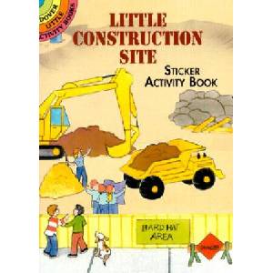 Little Construction Site Sticker Activity Book | Cathy Beylon (ISBN: 9780486418360)