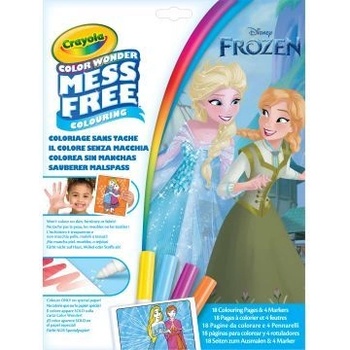 Crayola Color Wonder: Комплект за оцветяване без размазване Ice Magic в папка