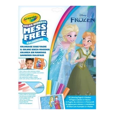 Crayola Color Wonder: Комплект за оцветяване без размазване Ice Magic в папка