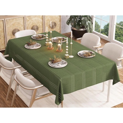 Xpose Ubrus Stripe zelený 140x180 cm