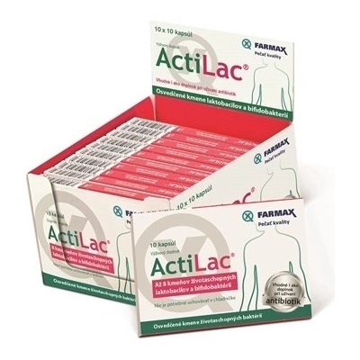 Farmax ActiLac box 10 x 10 kapsúl