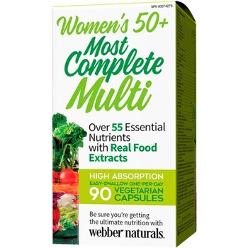 Image 1 of Webber Naturals Women’s Most Complete Multi 50+ [90 капсули]