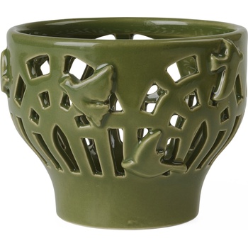 Kähler Свещник за чаена свещ Orangery Green Garden 9, 5 см (691203)