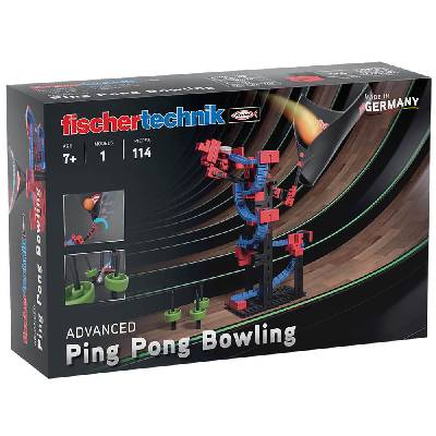 Конструктор Fischertechnik Ping Pong Bowling, 114 компонента, над 7г (569017)