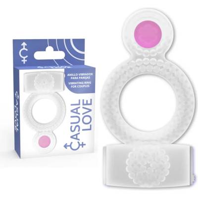 Вибриращ пенис пръстен, двойна наслада - Casual Double Ring (D-217984)