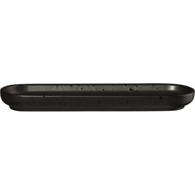 Asa Selection talíř na tapas Coppa kuro 15x8,5 cm černá