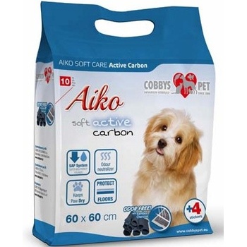 Aiko Soft Care Active Carbon 60 x 60 cm 10 ks