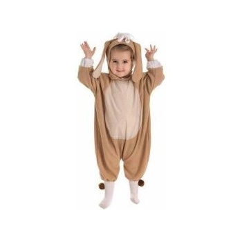 BigBuy Carnival Маскировъчен костюм за бебета Spot Кафяв Плюшено Куче Размер Размер - 12 Месеца