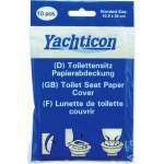 Yachticon Хартиено покритие за тоалетна седалка 10 бр (66389)