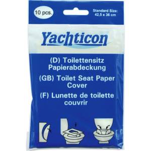 Yachticon Хартиено покритие за тоалетна седалка 10 бр (66389)