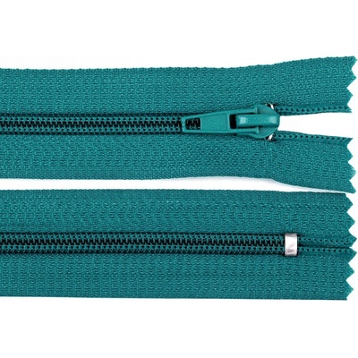 Spirálový zip No 5 délka 18 cm POL Varianta: 275 tyrkys zelený tmavý, Balení: 1 ks 12764/642/160353