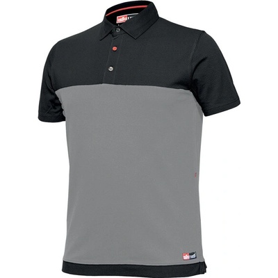 Industrial Starter tričko polo STRETCH šedá