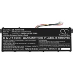 Cameron Sino Батерия за лаптоп ACER ConceptD 3 CN316-73G-729B, Swift 3 SF313-52-507Z, TravelMate Spin P4, AP18C7M LiPo 15.4V 3800 mAh CAMERON SINO (CS-ACW514NB) - Allstore