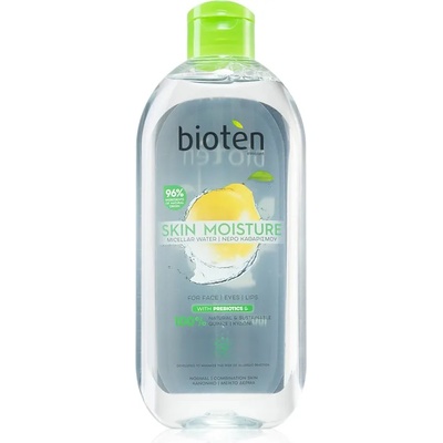 Bioten Cosmetics Skin Moisture почистваща и премахваща грима мицеларна вода за нормална към смесена кожа 400ml