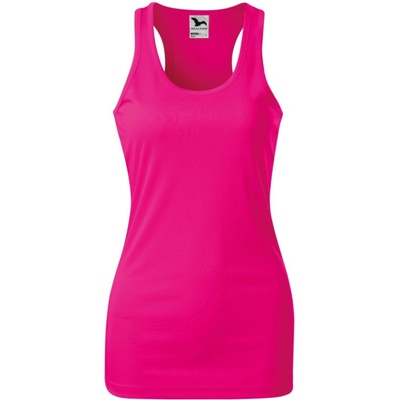 Malfini Tílko Racer 167 bez rukávu dámské MAL 1678912 Růžová neon