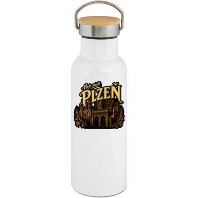 123TRIKO termoska Moje město Plzeň 500 ml vtipné