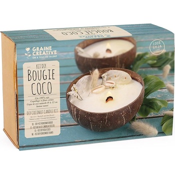 Graine Creative Комплект DIY ароматизирани свещи Coconut Candle (152019)