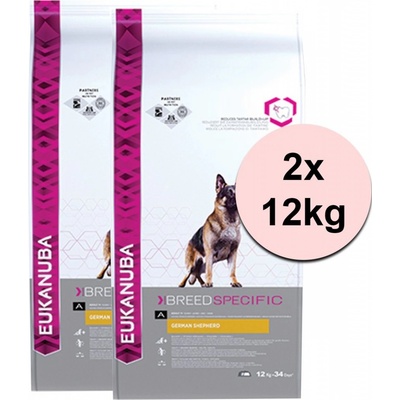 Eukanuba German Shepherd 2 x 12 kg
