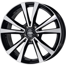 Rial M12 8x19 5x112 ET61 black polished