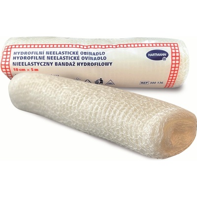 Hartmann Ovínadlo hydrofilné neelastické pletené, nesterilné 10 cm x 5 m