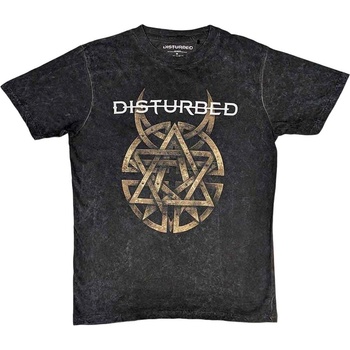 Disturbed Риза Riveted Unisex Charcoal Grey S (DISTS24MDD01)