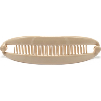 Spona - banánek Barva: bílá káva