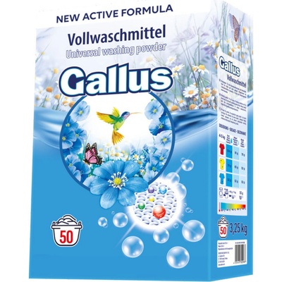 Gallus Universal prací prášok na bielu bielizeň 3,25 kg 50 PD