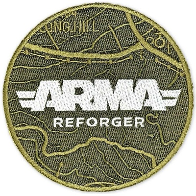 Arma Reforger Map Velcro Patch - nášivka