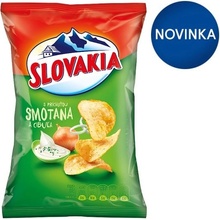 Slovakia Chips S príchuťou smotana a cibuľa 60 g