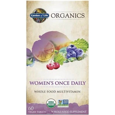 Garden of Life Organics Women's Once daily Multi 60 tabliet