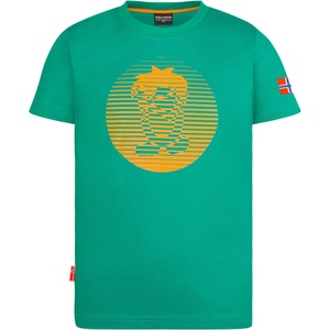 TROLLKIDS Детска тениска Trollkids Kid's Troll T Pro T-shirt - Sea Green / Sahara Sunset - размер 98 (EU) (704-3217-0612)