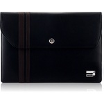 Urbano Кожен калъф (естествена кожа) за MacBook Air 11 и лаптопи до 11 ин. - Urbano Leather Envelope Case (черен)