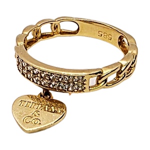 VipGold Златен дамски пръстен 2.99 гр (pr013)