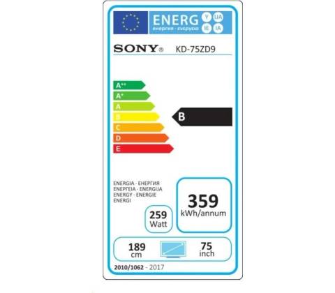 Sony Bravia KD-75ZD9