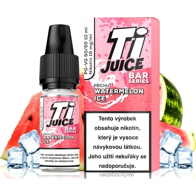 TI Juice Watermelon Ice BAR Series NIC SALT 50PG/50VG 10 ml 16 mg