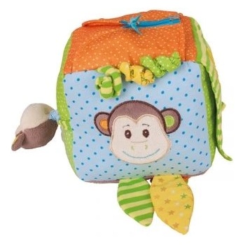 Bigjigs Toys - Магически цветен куб с маймунка (BB523)