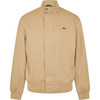 Lacoste Яке Lacoste Men's Twill Cotton Long Sleeve Harrington Jacket - Beige 02S