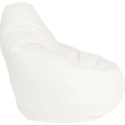 PUFRELAX Пуф, круша, pu кожа, пълнеж от полистиролни перли, 220л (puf-g-nh-pu-wh)