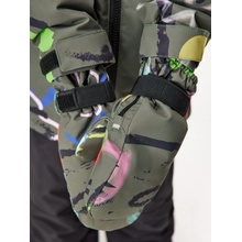 Unuo Detské zimné rukavice Polar Khaki Fantázia